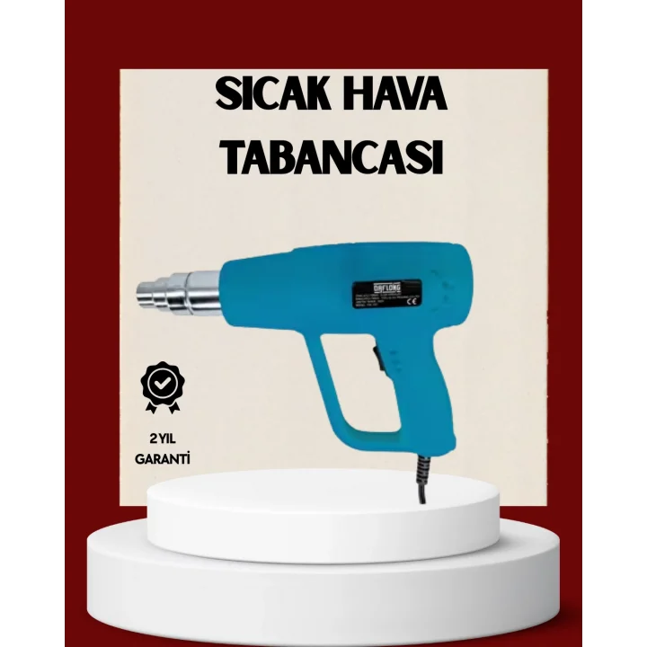 Mey İthalat® Ayarlanabilir Isı Tabancası Boya Sökme Lehim Isıtma