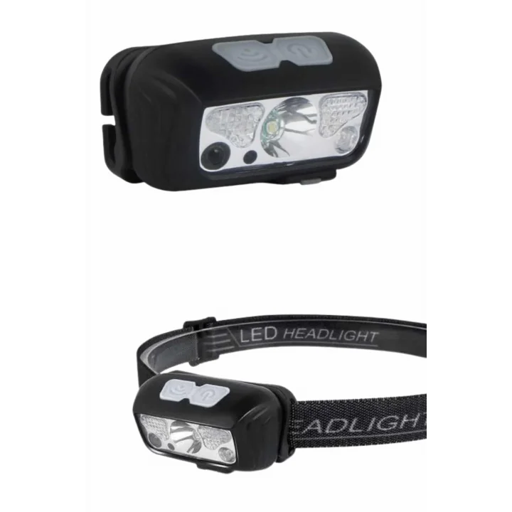 Mey İthalat® Ayarlanabilir Kafa Lambası Type-C Şarjlı Kompakt Kamp Lambası