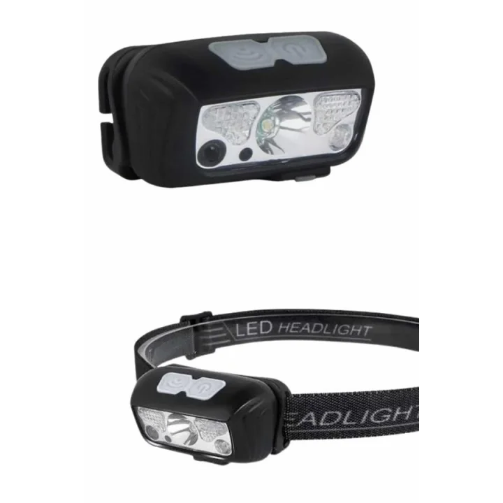 Mey İthalat® Ayarlanabilir Kafa Lambası Type-C Şarjlı Kompakt Kamp Lambası