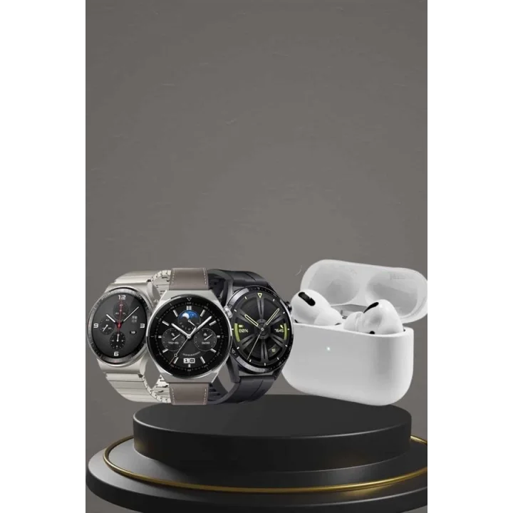 Mey İthalat® Aynalı Bluetooth Kulaklık Yeni Nesil Akıllı Saat Titreşimli Nabız Ölçer Spor Modları