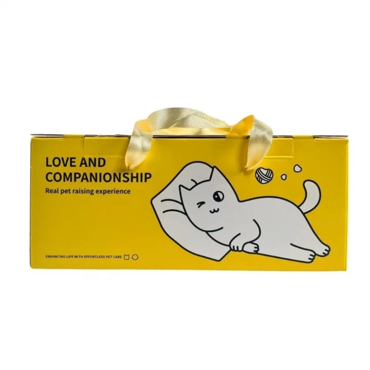 Mey İthalat® Kedi El Çantası Sarı