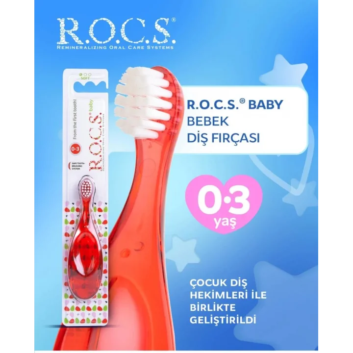 Mey İthalat®  .Baby Ekstra Soft Diş Fırçası 0-3 Yaş