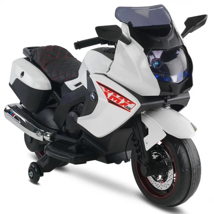 Mey İthalat® Babyhope 438A Akülü Motor 12V Beyaz XMX-316