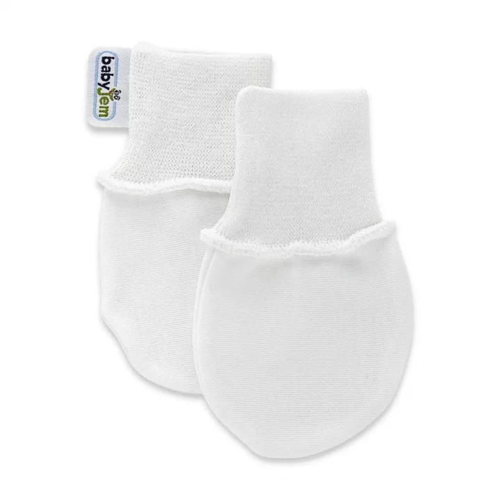 Mey İthalat®  Yenidoğan Bebek Eldiveni 398 Beyaz