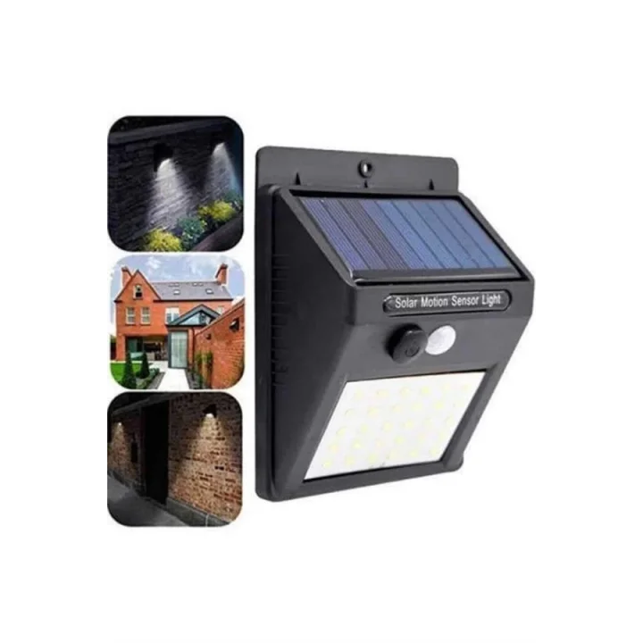 Mey İthalat® Bahçe Aydınlatması Güneş Enerjili Led Işık Lamba Sensörlü Dekoratif