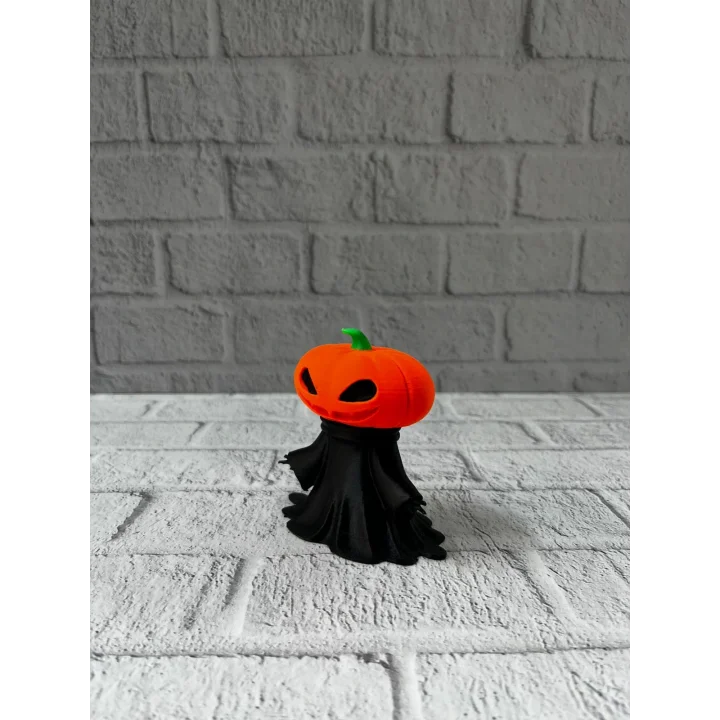 Mey İthalat® Balkabağı Figür 9cm Cadılar Bayramı Dekoratif Biblo