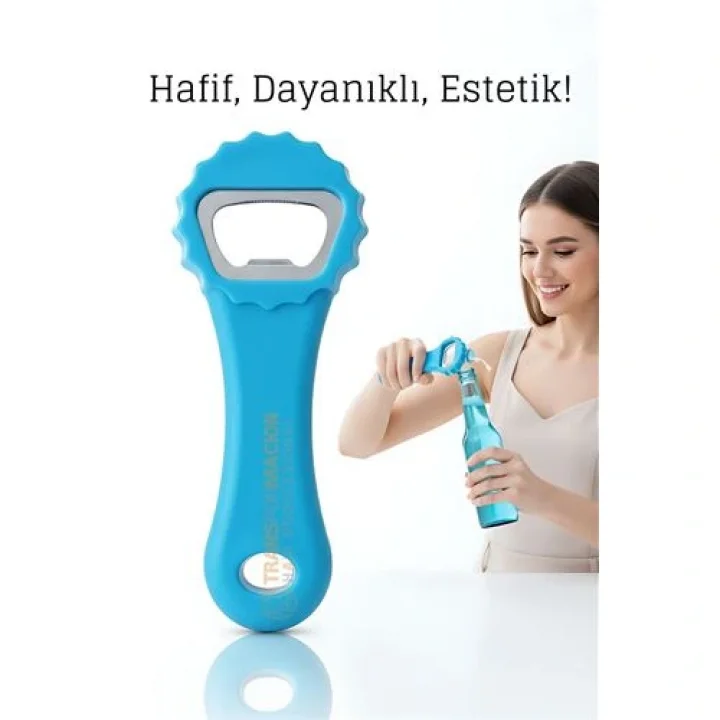 Mey İthalat® Barmen Tipi Şişe Açacağı - Ergonomik, Dayanıklı, Sofra Tipi Açacak 722321