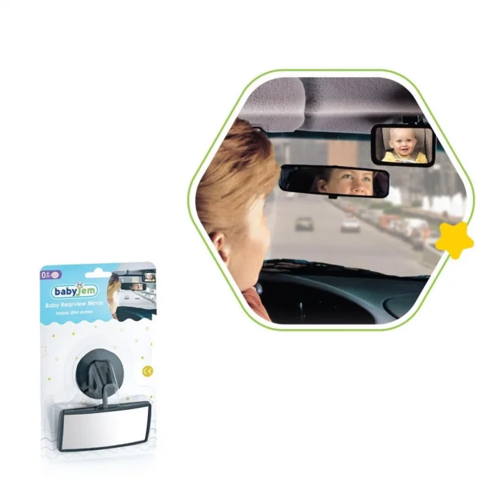 Mey İthalat®  Bebek Dikiz Aynası 387 Siyah