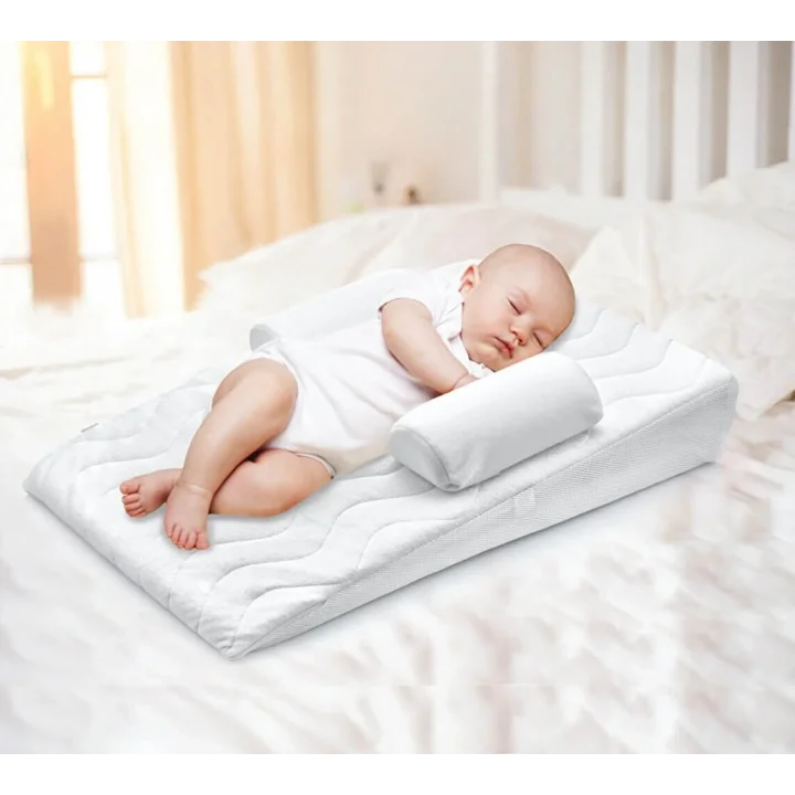 Mey İthalat®  Bebek Reflü Yastığı 132 Beyaz