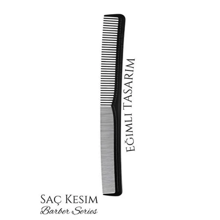 Mey İthalat® Berber Kuaför Saç Kesim Tarağı Karbon Nano Absolute Professional