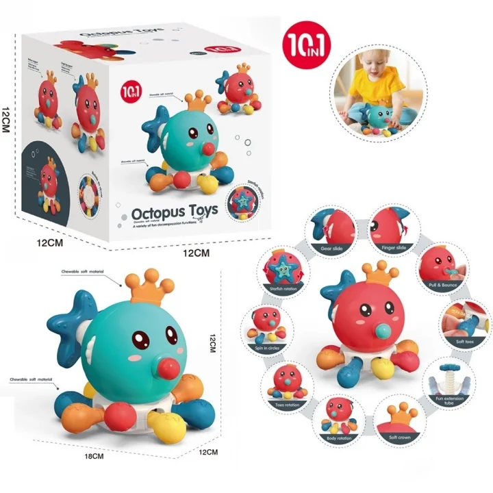 Mey İthalat® BIB6033 10 IN 1 DIS KASIYICILI AHTAPOT