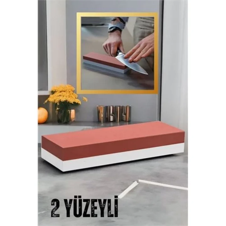 Mey İthalat® Bıçak Bileme Taşı 2 Yüzey 720659