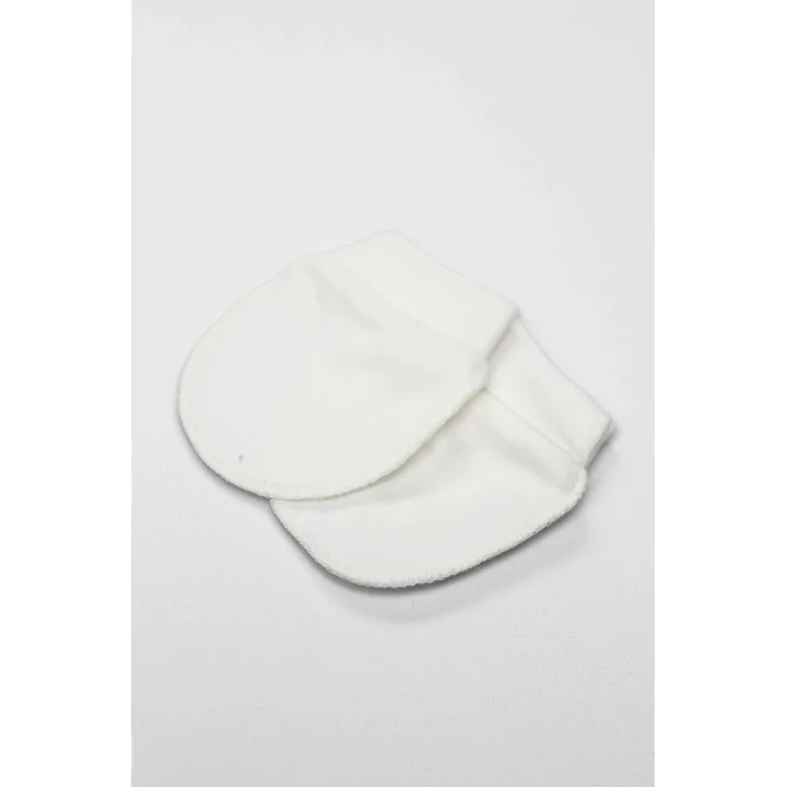 Mey İthalat®   2Li Penye Eldiven Basıc 90108 Ekru