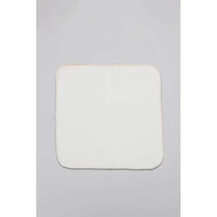 Mey İthalat®   Organik 20x20 10Lu Penye Mendil 90102 Ekru