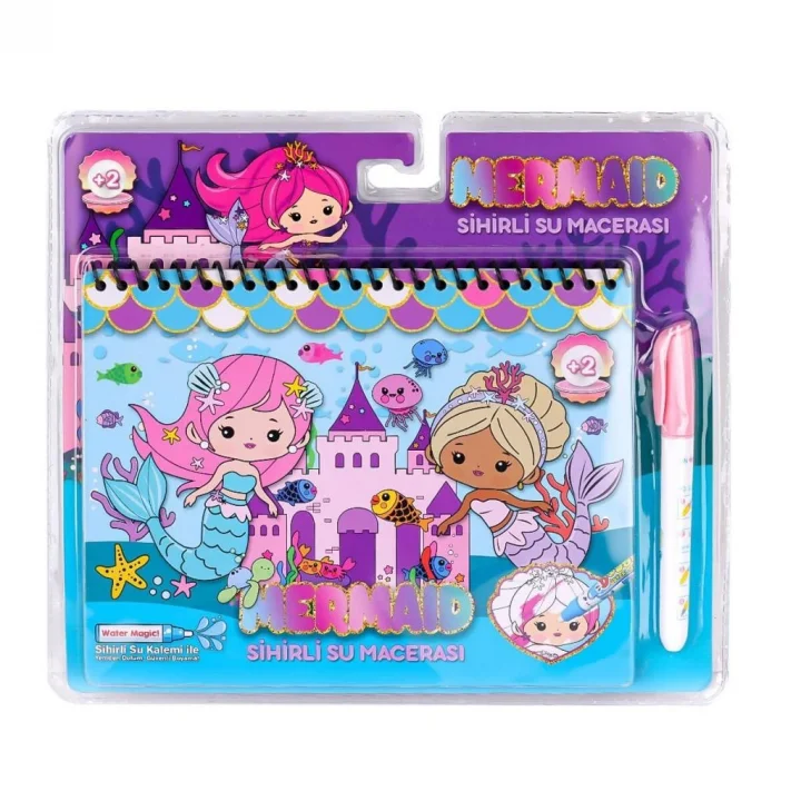 Mey İthalat®  BK012 Sihirli Boyama Kitabı -Gepettoys