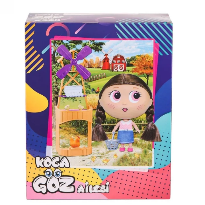 Mey İthalat® BLD295 Koca Göz Ailesi Tavukçu -Birliktoys