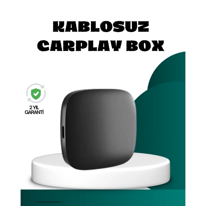 Mey İthalat® Bluetooth 5.0 Kablosuz Android Auto Araç İçi Adaptör