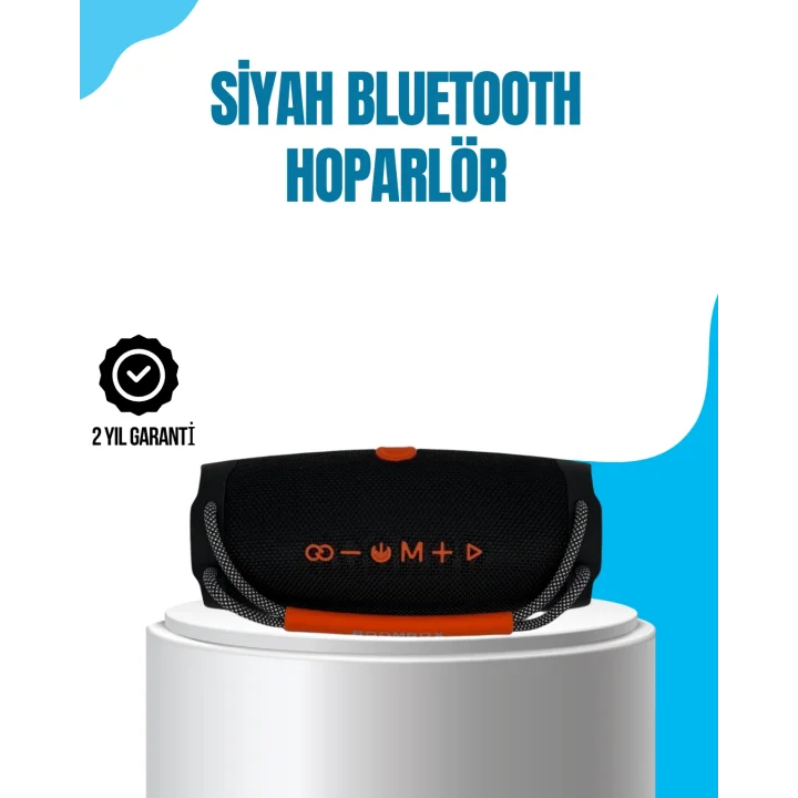 Mey İthalat® Bluetooth 5.1 Kablosuz Hoparlör Derin Bas RGB Işıklı