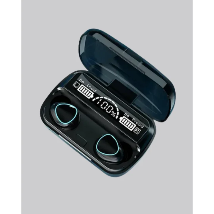 Mey İthalat® Bluetooth 5.1 M10 TWS Kulaklık Ergonomik Tasarım Yüksek Ses Kaliteli