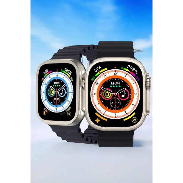 Mey İthalat® Bluetooth Bağlantılı Nabız, Kan Basıncı, Oksijen Ölçer Akıllı Saat