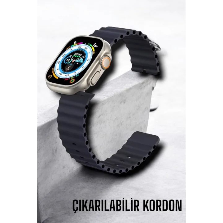 Mey İthalat® Bluetooth Bağlantılı Nabız, Kan Basıncı, Oksijen Ölçer Akıllı Saat