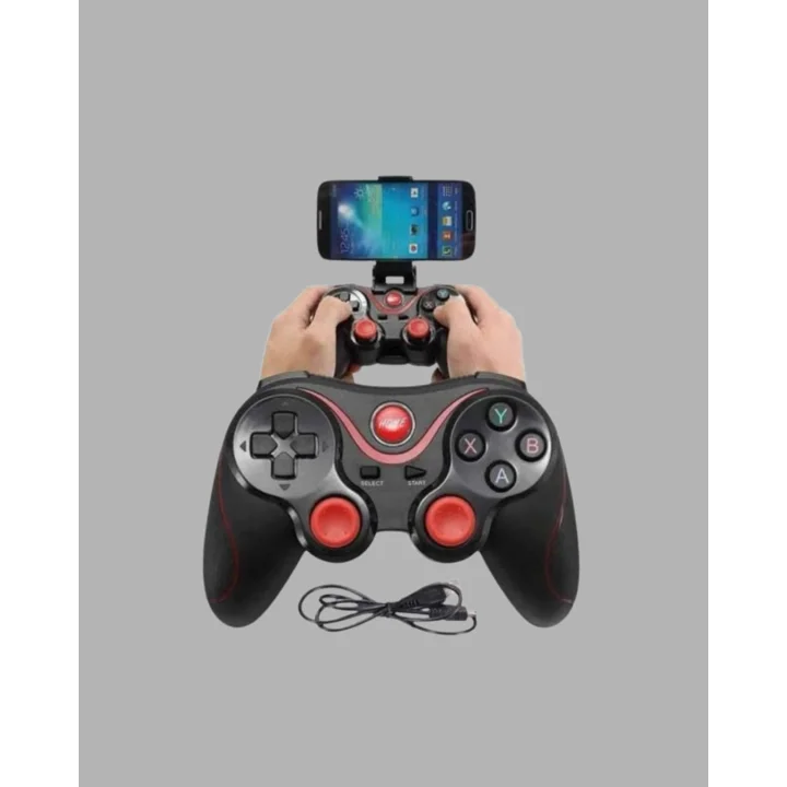 Mey İthalat® Bluetooth Gamepad Kablosuz Oyun Kumandası Tek Cihaz Destekli