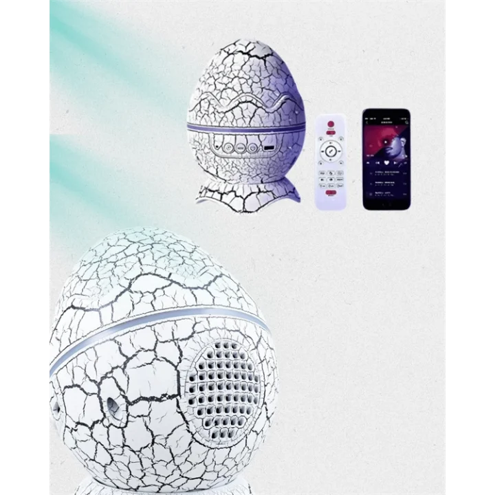 Mey İthalat® Bluetooth Hoparlör Özellikli 7 Renkli Gece Aydınlatması