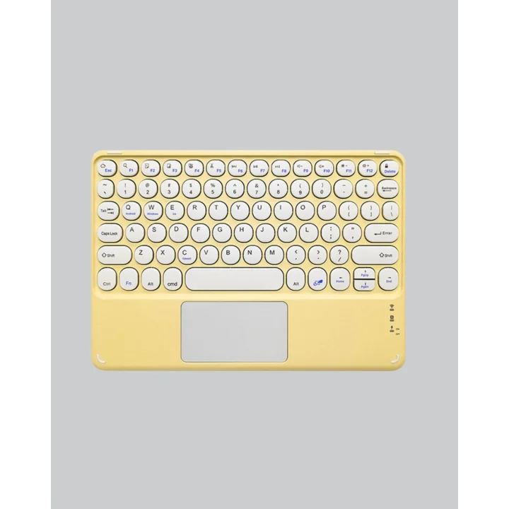 Mey İthalat® Bluetooth Klavye – Kablosuz, Sessiz Tuşlu, Android iOS Windows Uyumlu, Kompakt Taşınabilir Tasarım