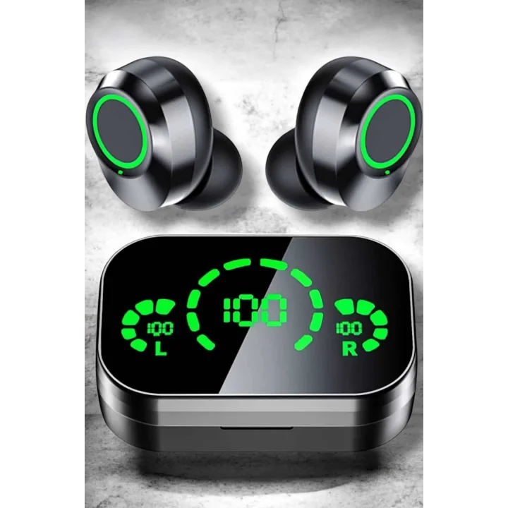 Mey İthalat® Bluetooth Kulaklık Aktif Gürültü Engelleme ve Uzun Pil Ömrü