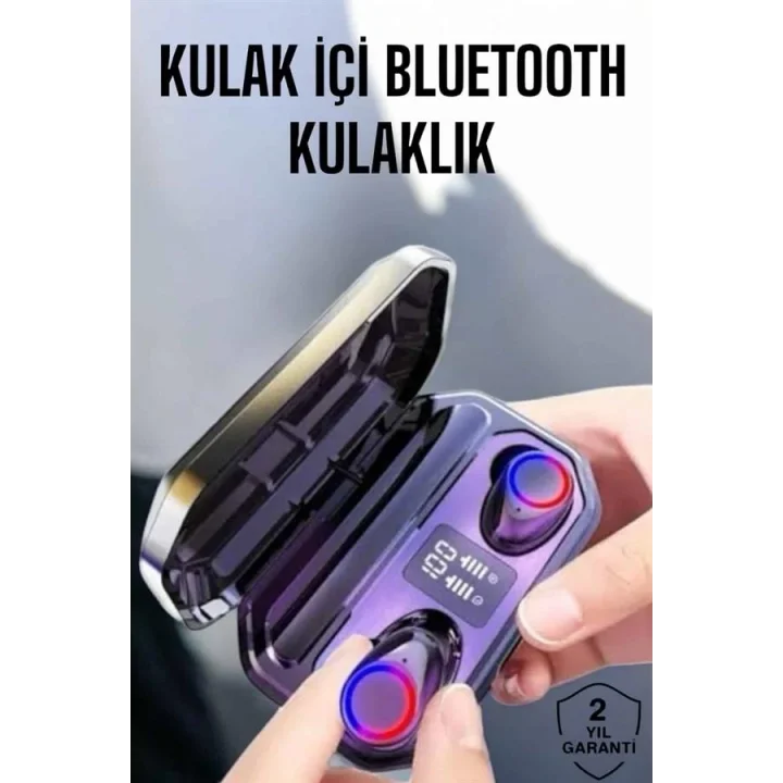 Mey İthalat® Bluetooth Kulaklık ANC Özelliği Yüksek Ses Kaliteli Uzun Pil Ömrü
