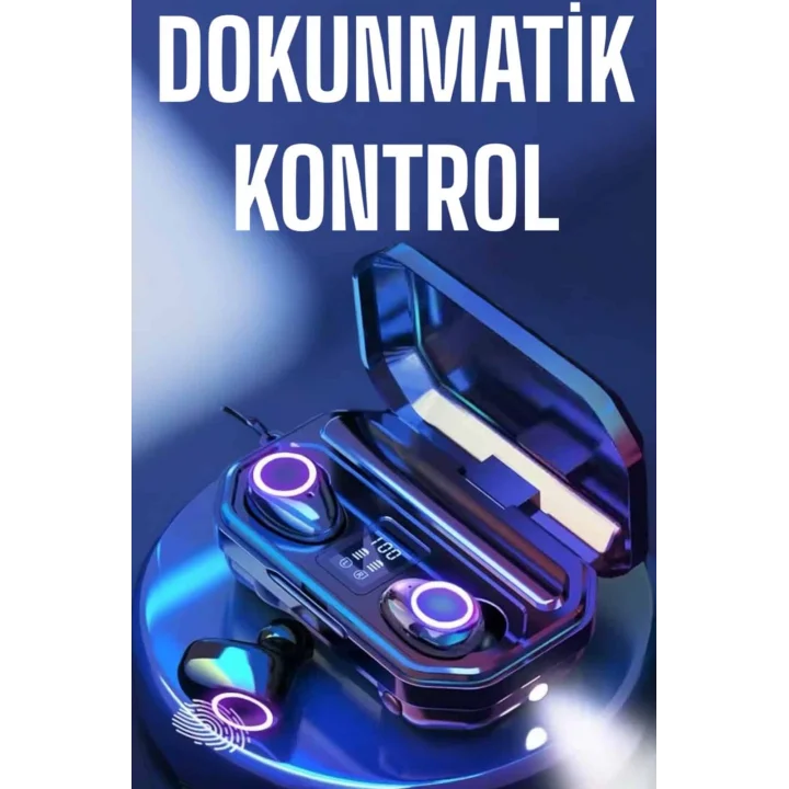 Mey İthalat® Bluetooth Kulaklık ANC Özelliği Yüksek Ses Kaliteli Uzun Pil Ömrü