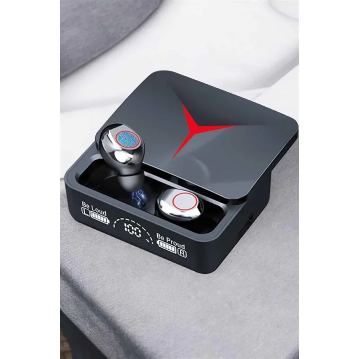 Mey İthalat® Bluetooth Kulaklık Bluetooth Bağlantılı Powerbankli Yeni Nesil Kulaklık