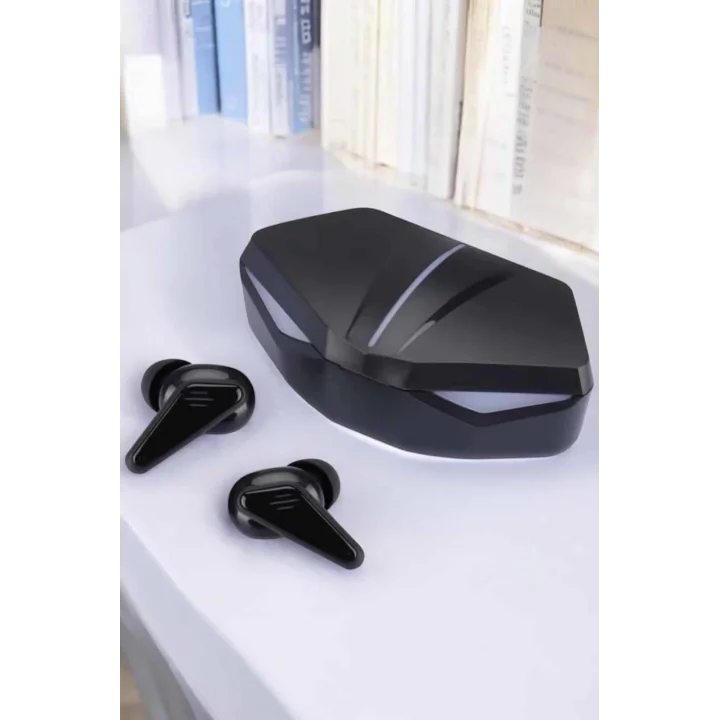 Mey İthalat® Bluetooth Oyuncu Kulaklığı Led Işıklı Kablosuz ANC Özelliği