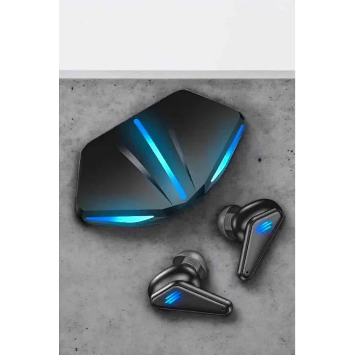 Mey İthalat® Bluetooth  Kulaklığı Led Işıklı Kablosuz ANC Özelliği