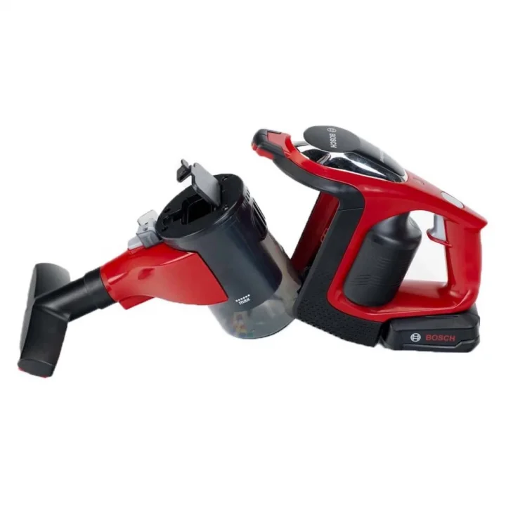 Mey İthalat® Oyuncak Sesli Işıklı Kırmızı Elektrik Süpürgesi