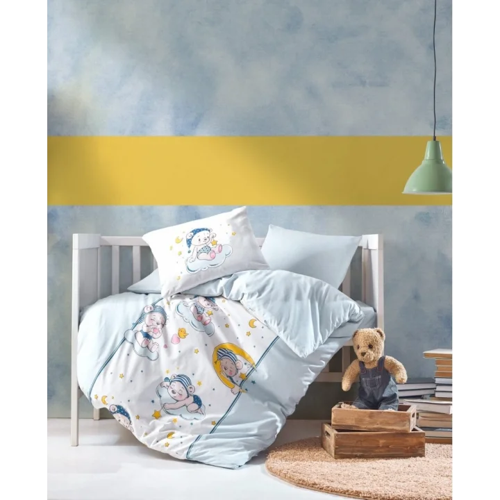 Mey İthalat®   Box Bebek Nevresim Takımı Bear