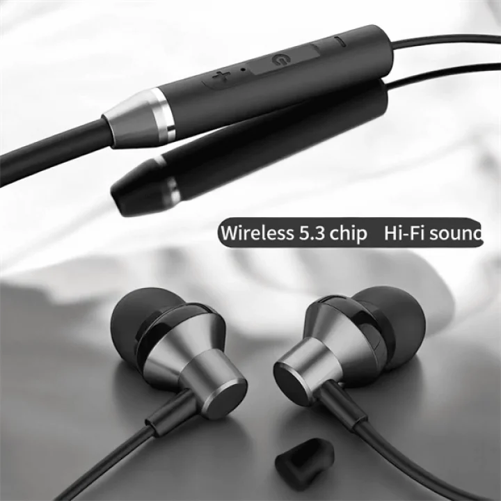 Mey İthalat® Boyun Bantlı Bluetooth Kulaklık ANC Özellikli Kulaklık İçi