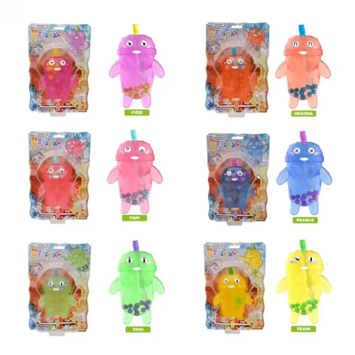 Mey İthalat® Bubble Tea Crystal Boba Pals Serisi 14 cm