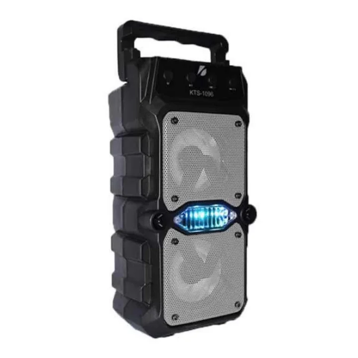 Mey İthalat® Büyük Boy Bluetooth Hoparlör Çoklu Bağlantı Çift Çıkışlı Taşınabilir Kesintisiz