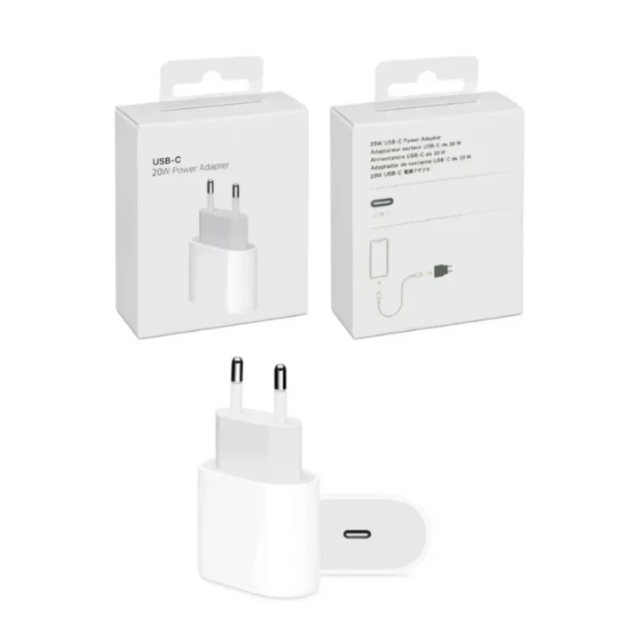 Mey İthalat®  CA-11 20W Type-C Şarj Adaptörü - Beyaz