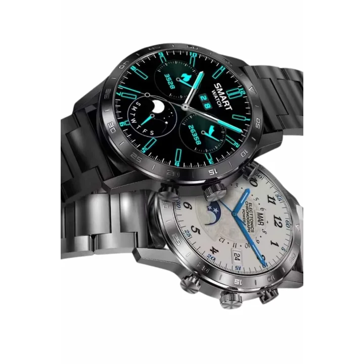 Mey İthalat® Çağrı Cevaplama Sesli Asistan Çoklu Dil Desteği 5.0 Bluetooth Akıllı Saat