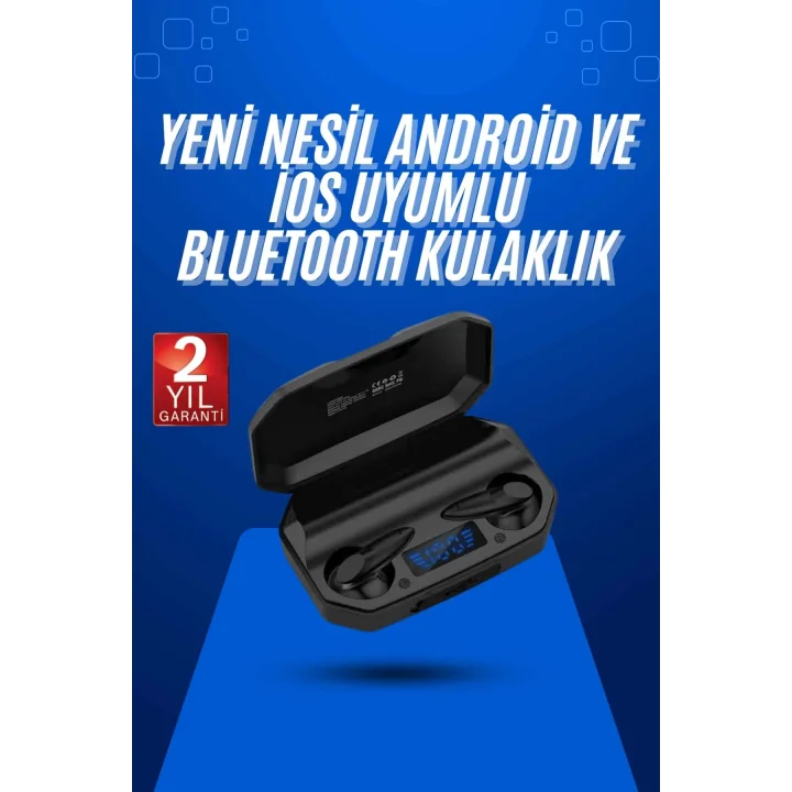Mey İthalat® Çağrı Cevaplayabilen Akıllı Saat 5.2 Bluetooth Bağlantılı Gaming Kulaklık