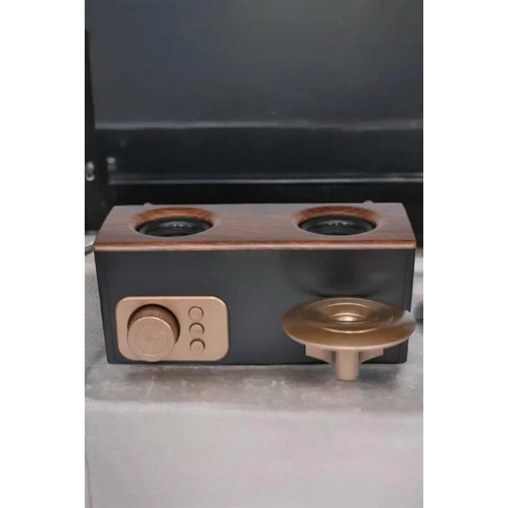 Mey İthalat® Çalar Radyo Müzik Kutusu Nostaljik Hoparlör Speaker