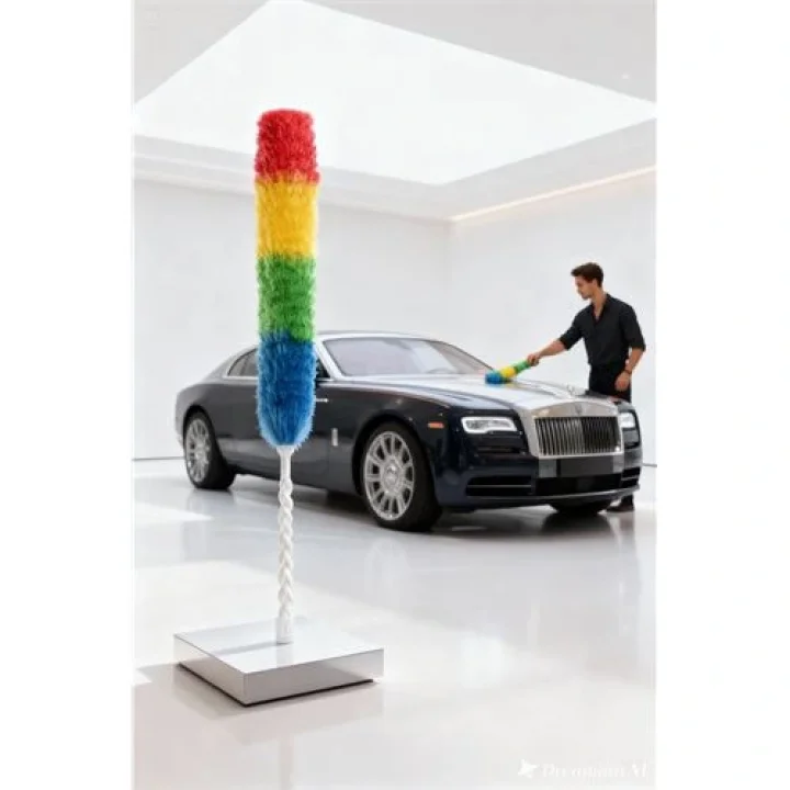 Mey İthalat® California Duster Anti-Statik Toz Alma Püskülü 422150