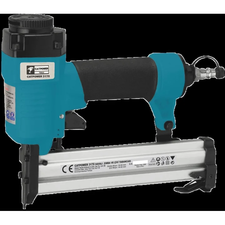 Mey İthalat® Cat Power 3170 Havalı Çivi ve Zımba Tabancası