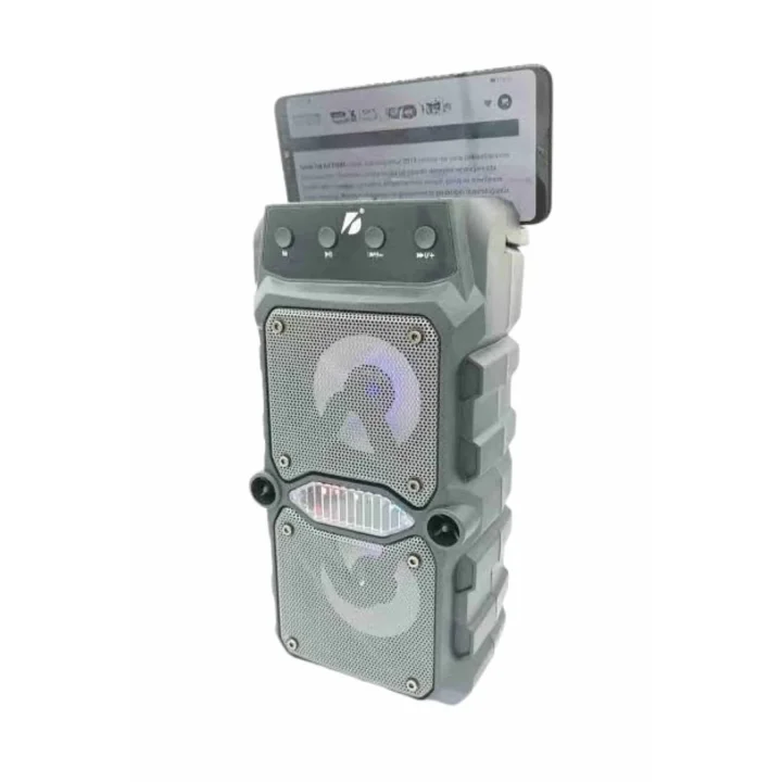 Mey İthalat® Çift Çıkışlı Güçlü Bataryalı Kablosuz Yüksek Ses Kaliteli Bluetooth Hoparlör