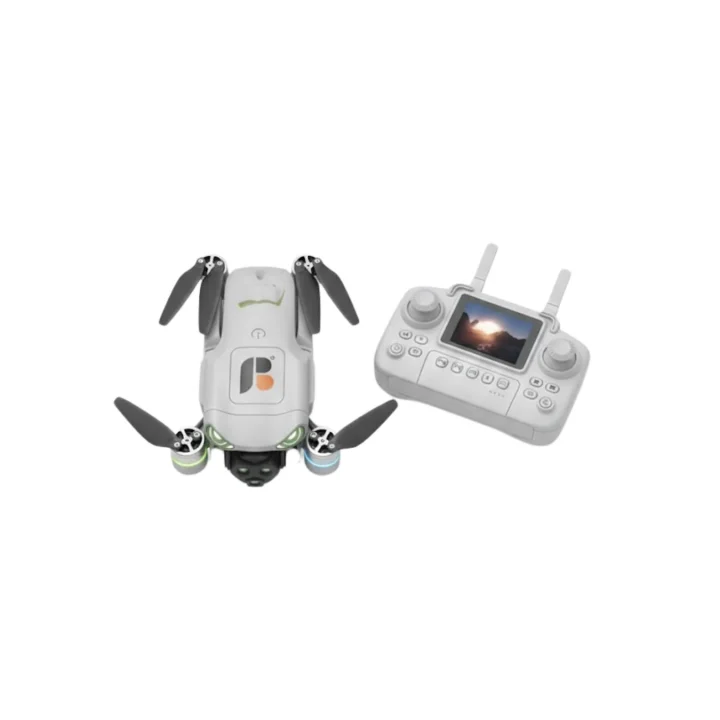 Mey İthalat® Çift Kameralı Akıllı Engel Algılamalı Katlanabilir Drone