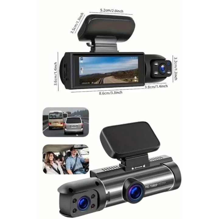 Mey İthalat® Çift Kameralı Araç Kamerası Ön ve Arka Kameralı