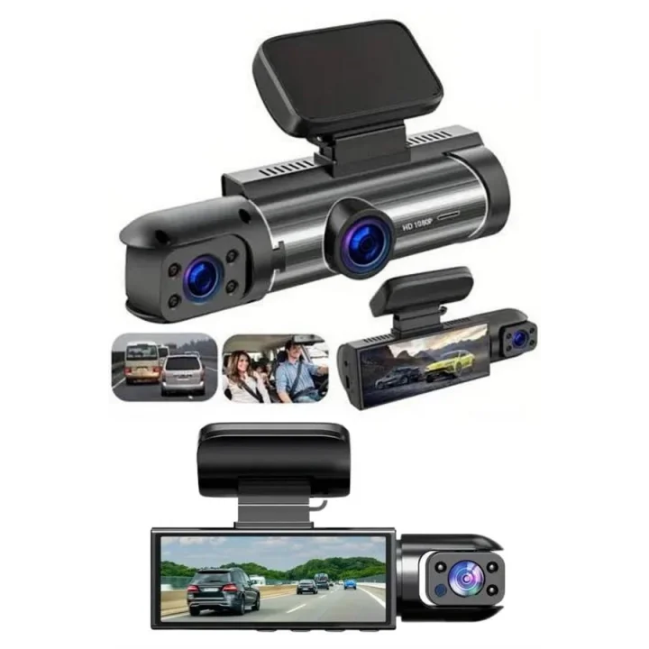 Mey İthalat® Çift Kameralı Araç Kamerası Ön ve Arka Kameralı