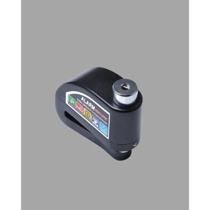 Mey İthalat® Çift Modlu 110dB Alarmlı Disk Kilidi Suya Dayanıklı